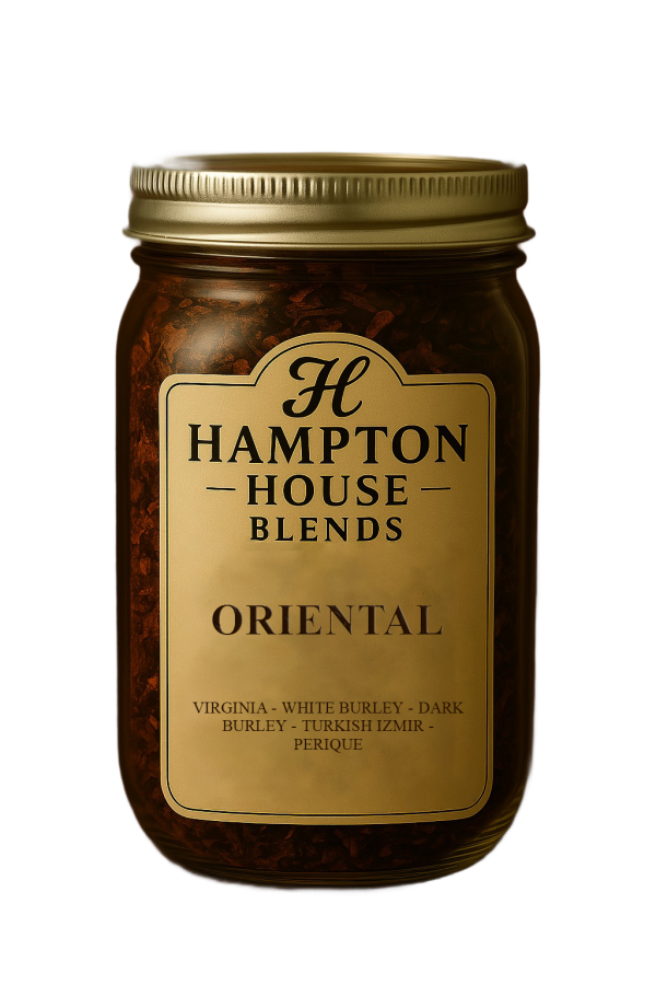 A jar of Hampton House Blends Oriental seasoning.