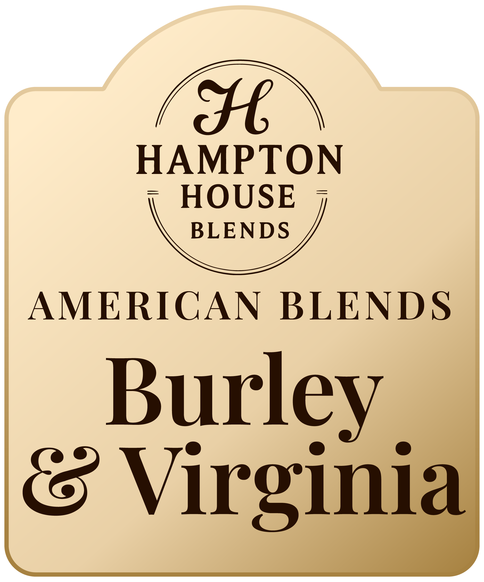 Logo of Hampton House Blends American tobacco blends Burley & Virginia.