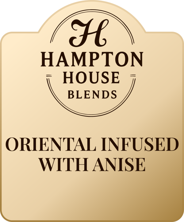 Label of Hampton House Blends with anise flavor.
