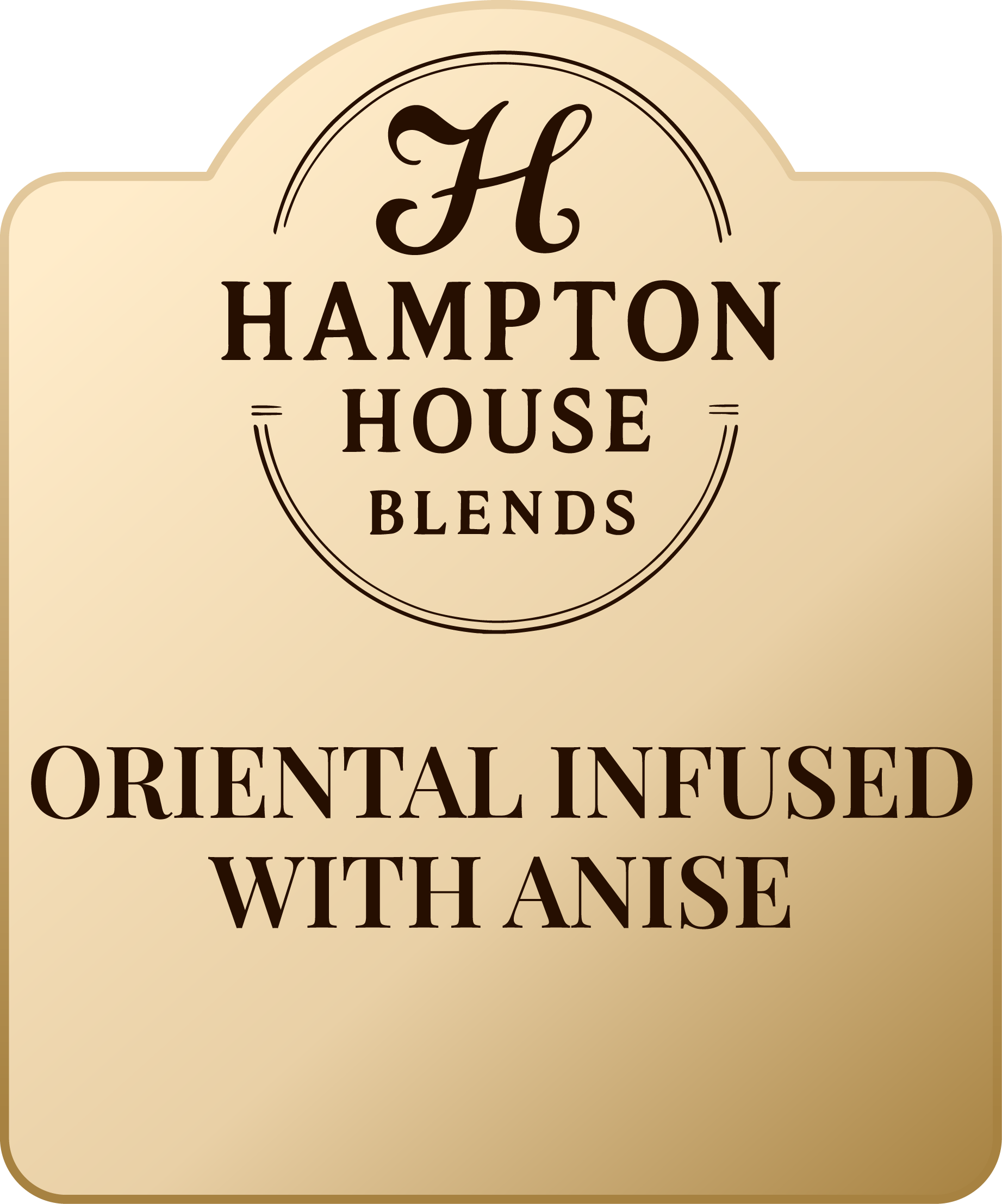 Label of Hampton House Blends with anise flavor.